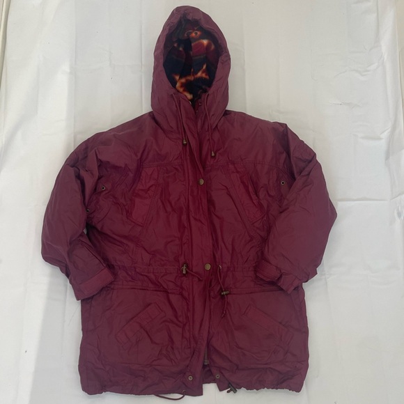 🌸 Women’s Ego 2-in-1 Jacket with Removable Lining – Burgundy 🌸 - Picture 5 of 15